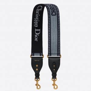 dior shoulder strap denim dark blue navy